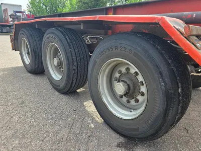Pacton 3139 DS 3 assige containerchassis - ROR assen - Trommelremmen - Bladvering - Twistlock - 30 FT — photo 17 of 18