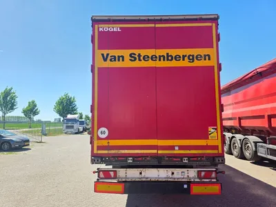 Kögel 3-assige zeilen oplegger - Mercedes assen - Schijfremmen - Luchtvering - Reserve wiel - 42 Ton - 2016 - Coil — photo 6 of 20