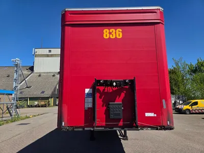 Kögel 3-assige zeilen oplegger - Mercedes assen - Schijfremmen - Luchtvering - Reserve wiel - 42 Ton - 2016 - Coil — photo 2 of 20