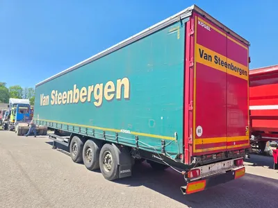 Kögel 3-assige zeilen oplegger - Mercedes assen - Schijfremmen - Luchtvering - Reserve wiel - 42 Ton - 2016 - Coil — photo 7 of 20